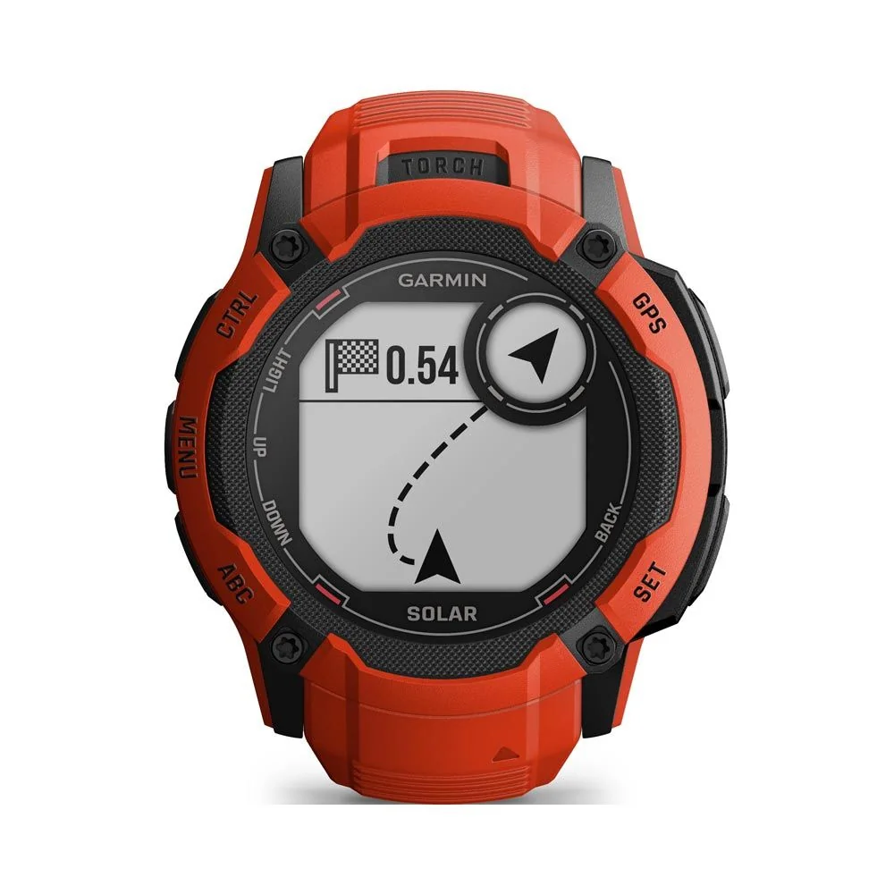 Garmin Instinct 2X Solar chytré hodinky Flame Red