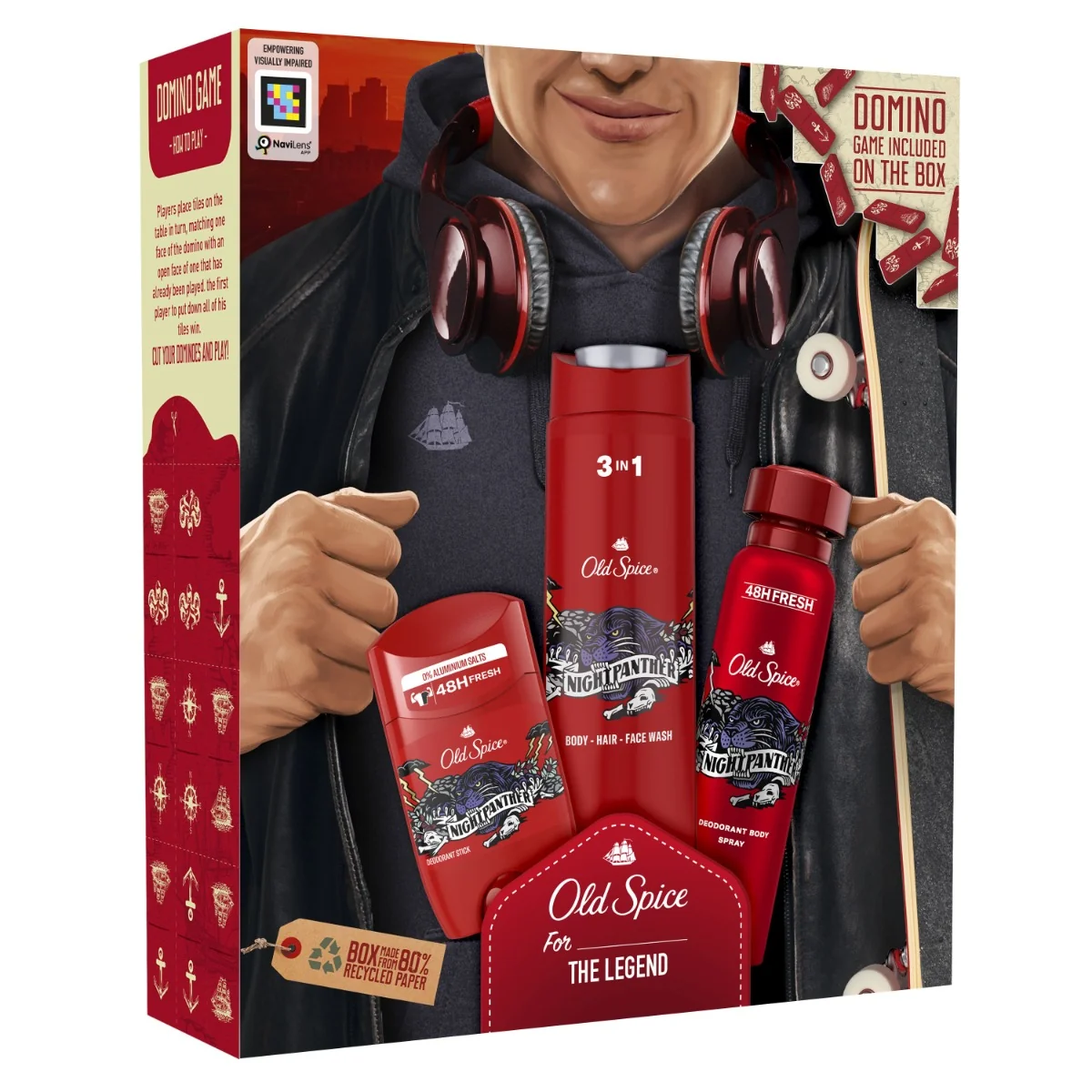 Old Spice NightPanther vánoční dárková sada