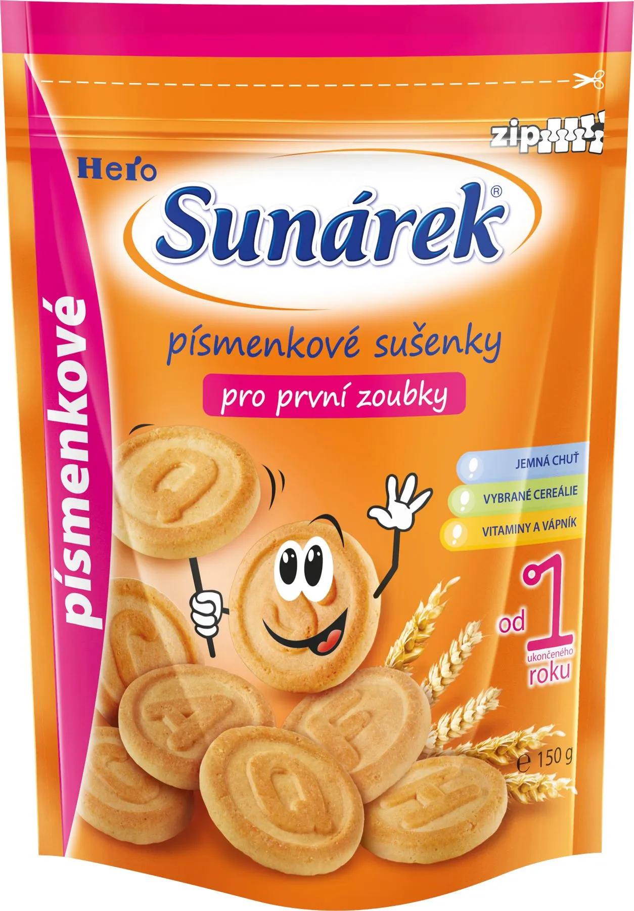 Sunar Písmenkové sušenky 150 g