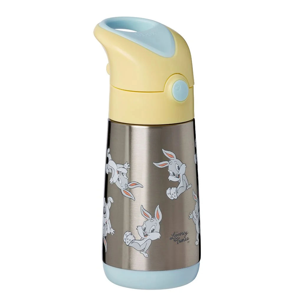B.BOX Termoska na pití s brčkem 350 ml - Looney Tunes