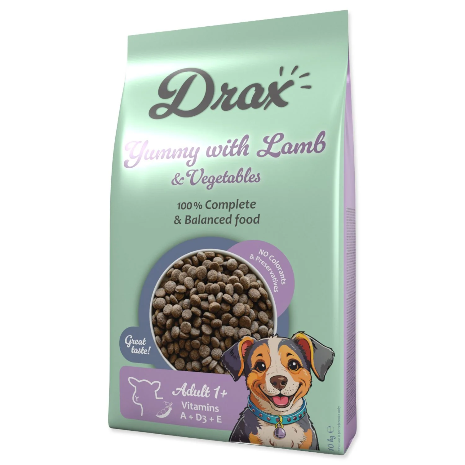 Drax Krmivo Adult s jehněčím a se zeleninou 10kg