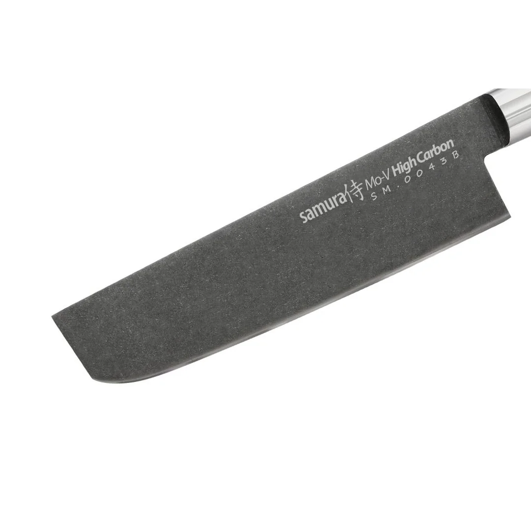 Samura MO-V Stonewash Nůž Nakiri 17 cm (SM-0043B)
