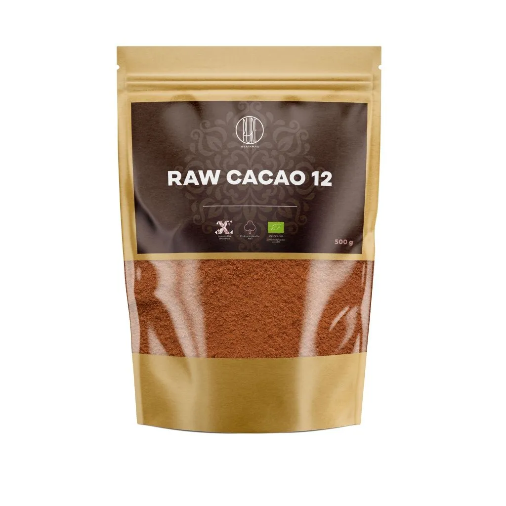 BrainMax Pure Raw Cacao 12 BIO 500 g