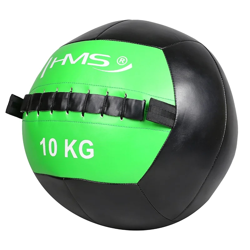 HMS Posilovací míč WLB zelený - 10kg