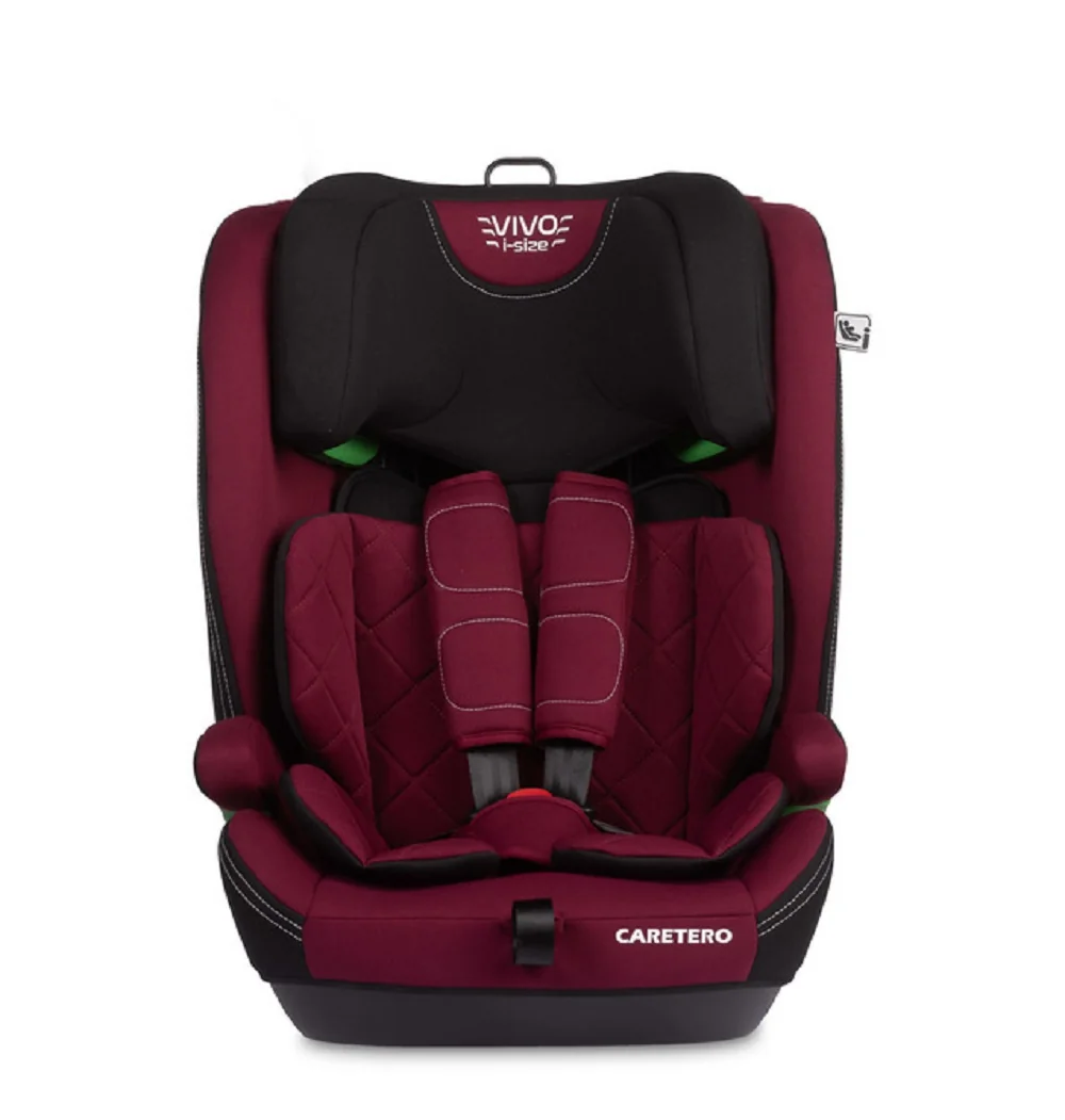 Caretero Autosedačka Vivo I Size, 76-150 - vínová 