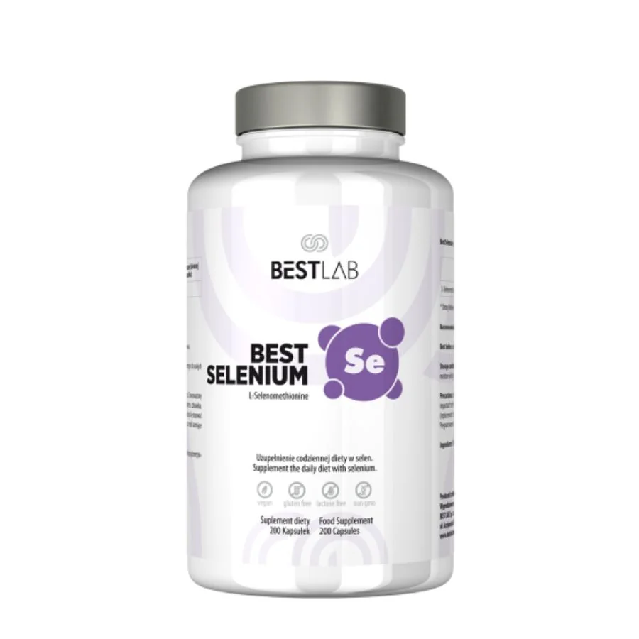 Best Lab BestSelenium selen 100 µg 200 kapslí
