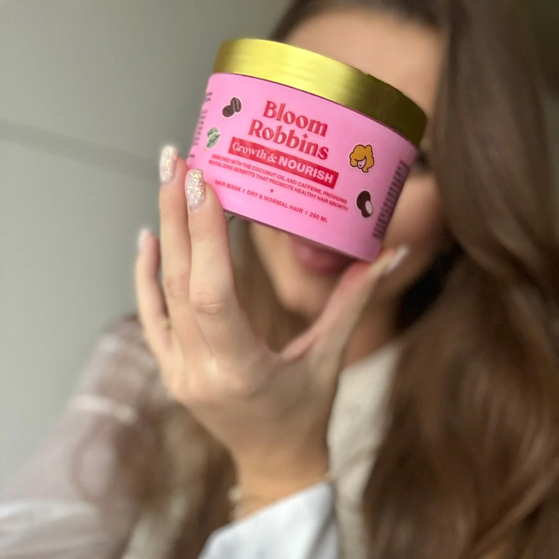 Bloom Robbins Maska pro výživu a růst vlasů s bambuckým máslem 250 ml