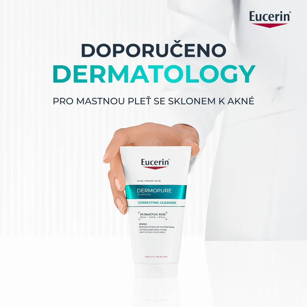 Eucerin DermoPure Clinical Exfoliační čisticí gel 150 ml