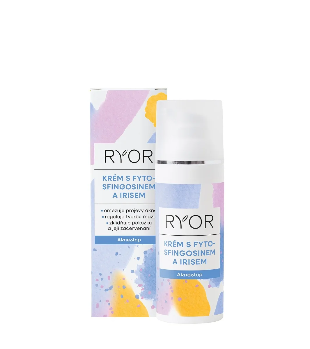 Ryor Aknestop Krém s fytosfingosinem a irisem 50 ml