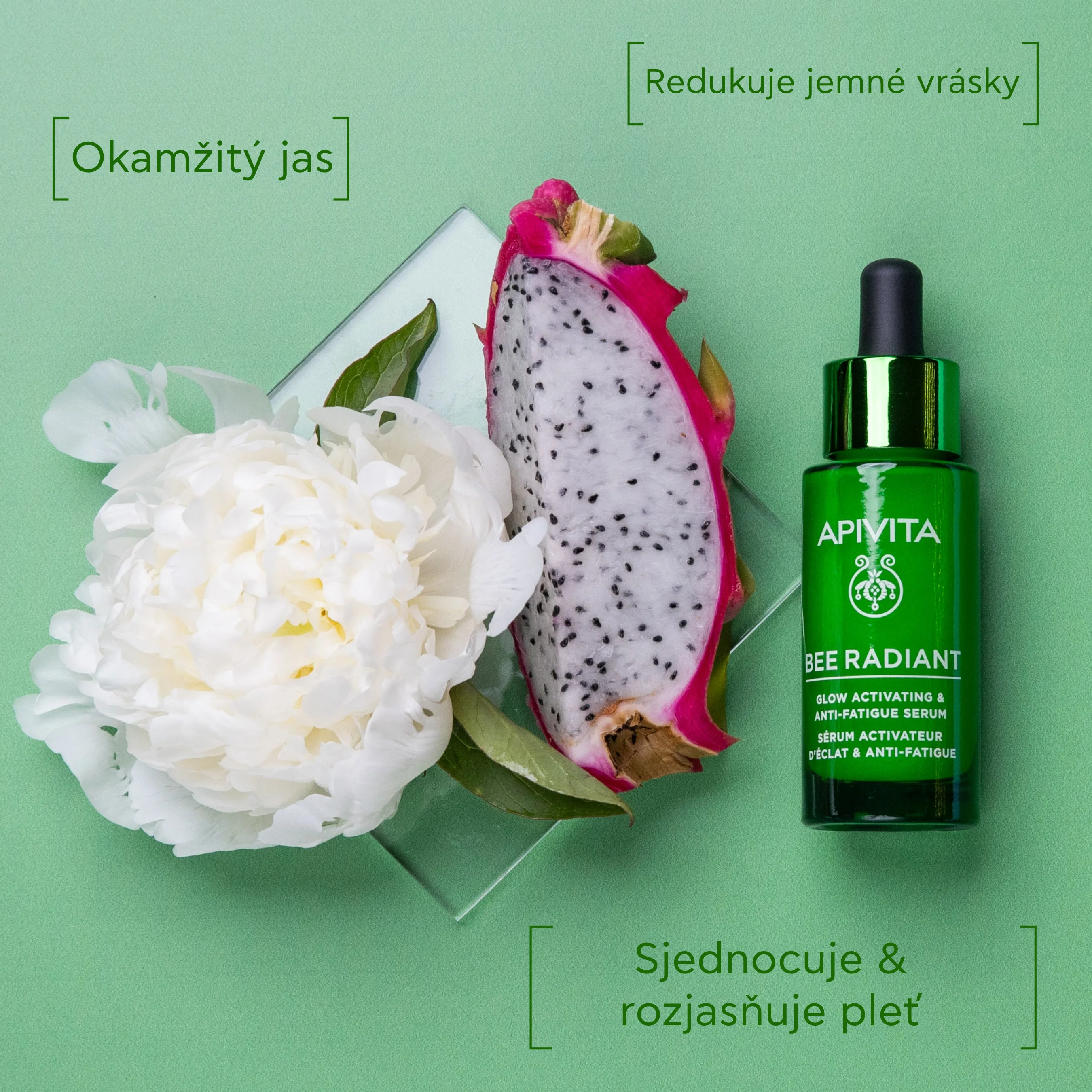APIVITA Bee Radiant sérum pro rozjasnění pleti 30 ml