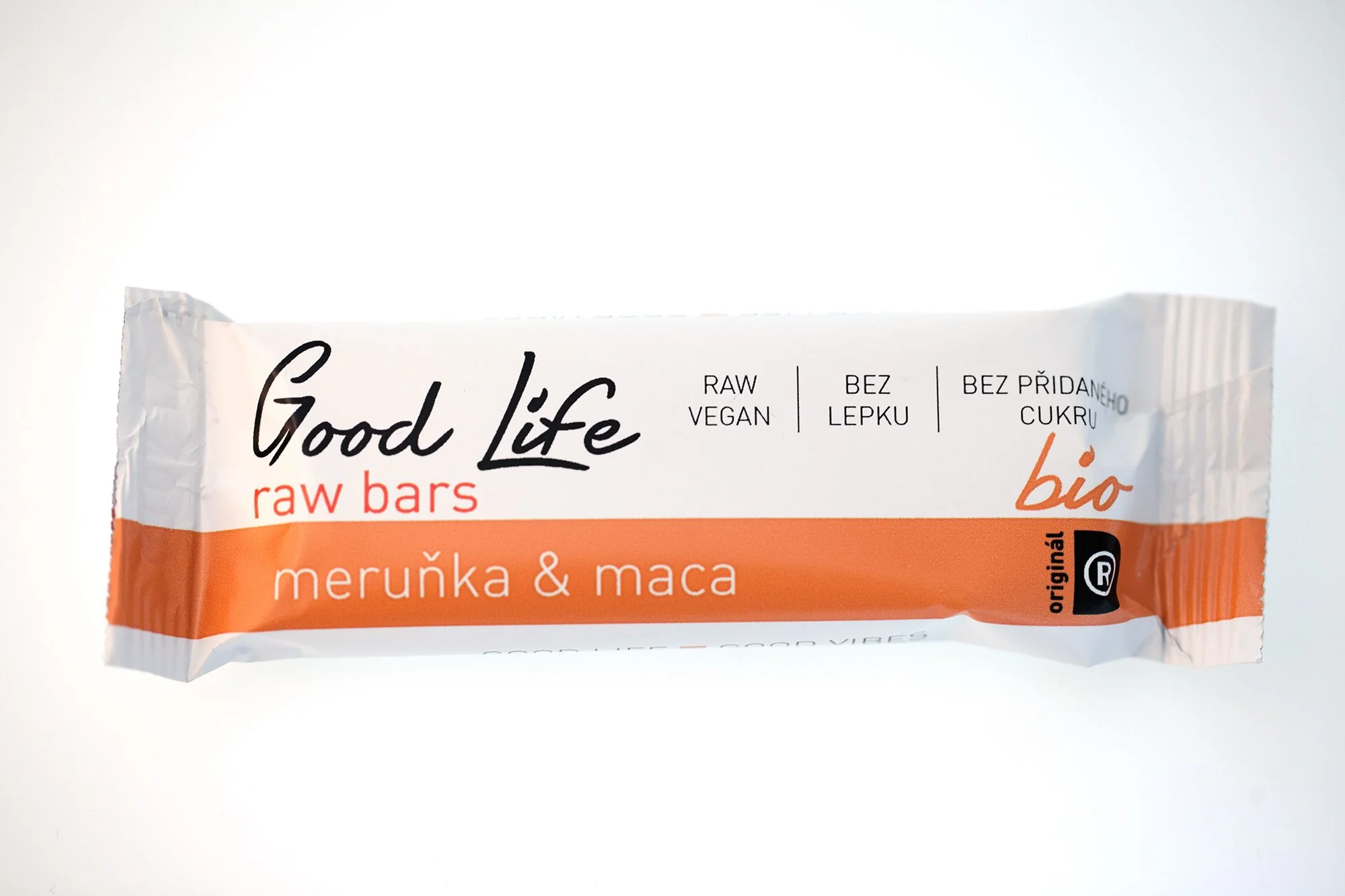 Good Life Raw Bar meruňka a maca 45g