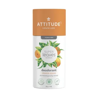 ATTITUDE Super leaves Přírodní tuhý deodorant pomerančové listy 85 g