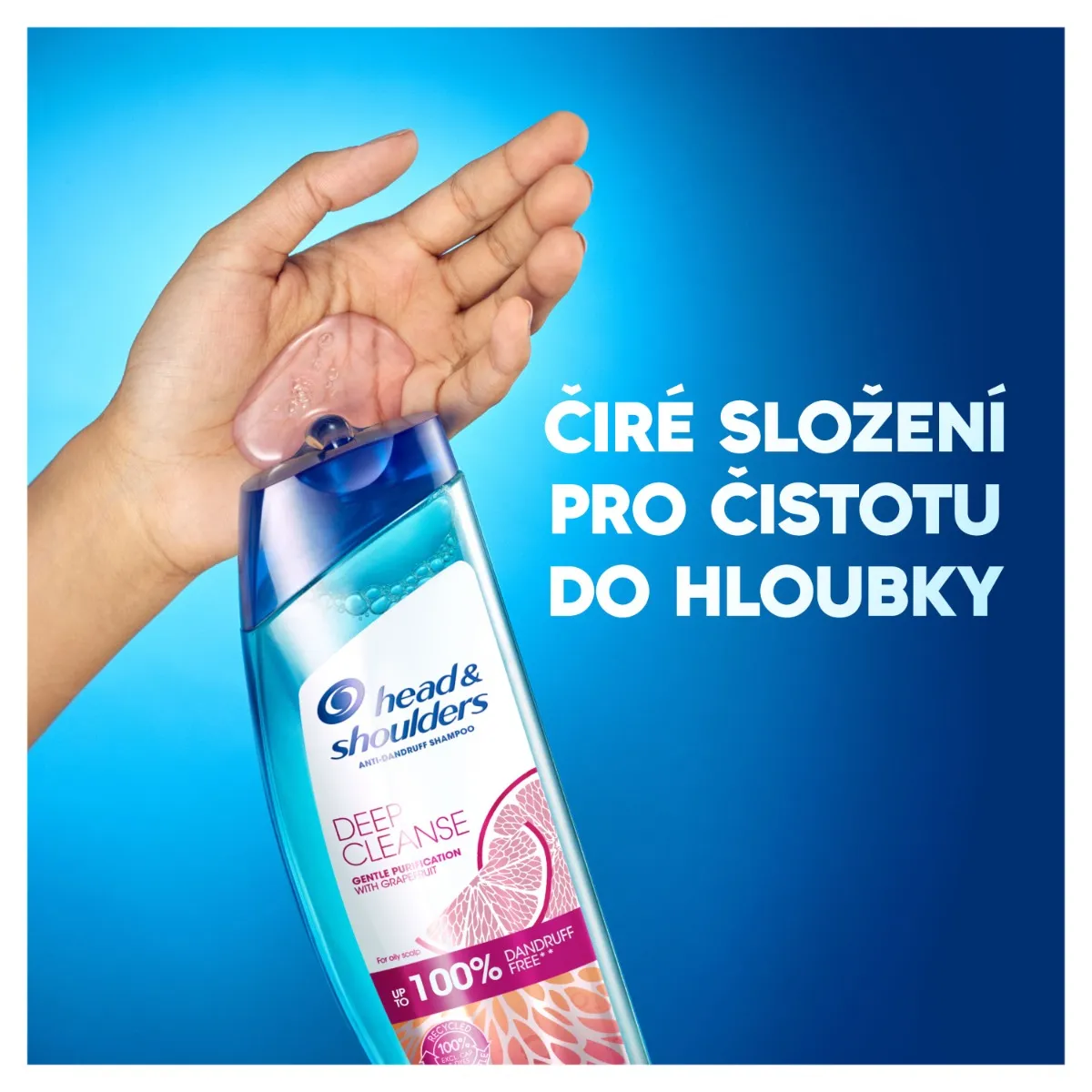 Head&Shoulders Deep Cleanse Gentle Purification šampon proti lupům 300 ml