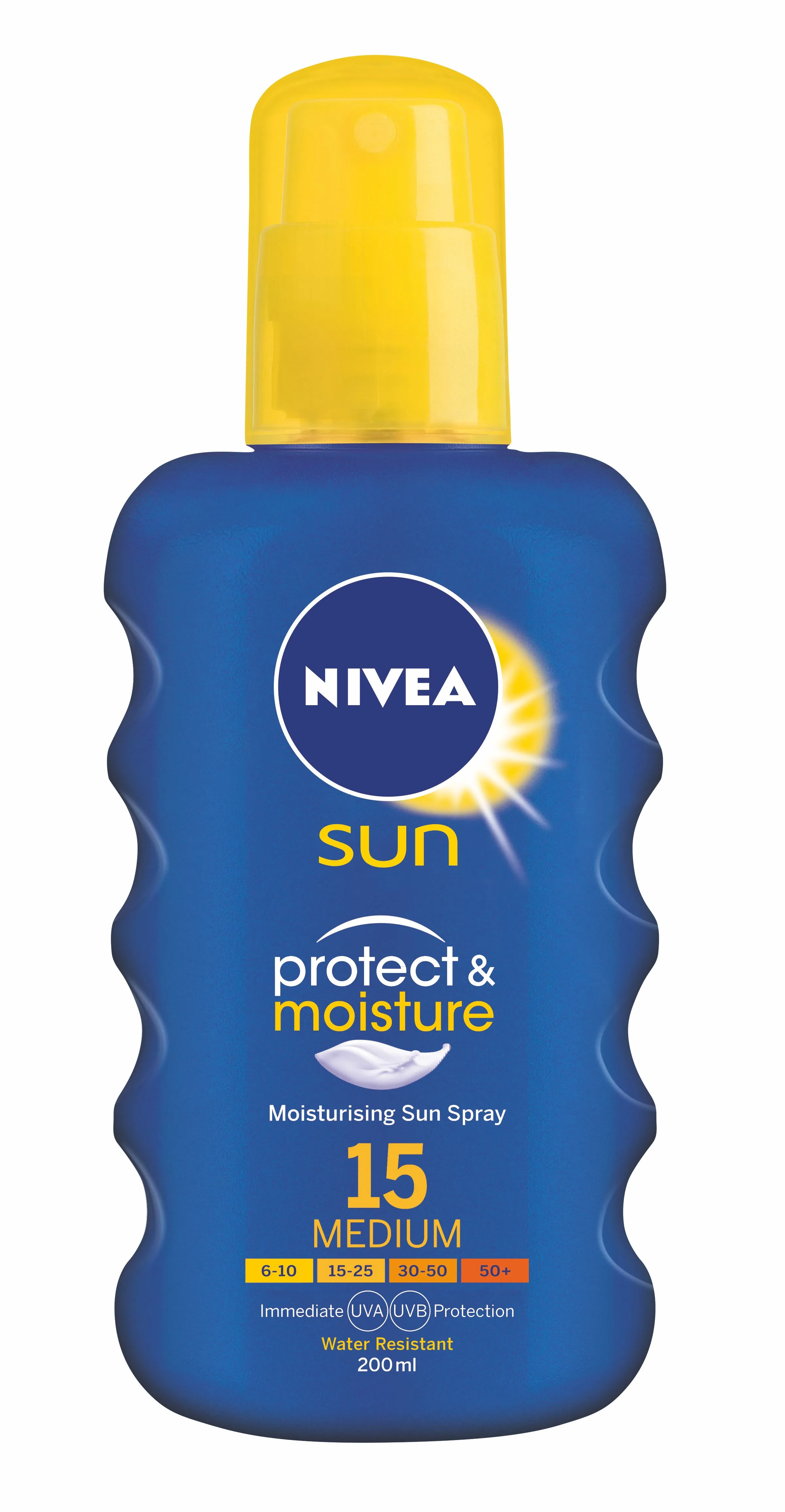 NIVEA SUN Hydratační mléko na opalování OF15 200ml