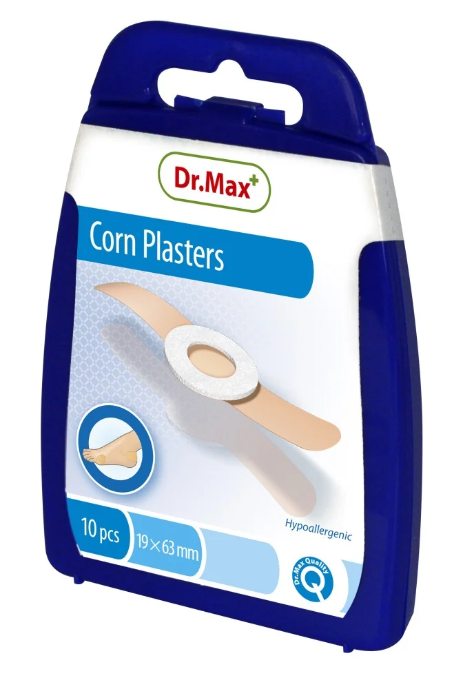 Dr. Max Náplast na kuří oka s kys. salicylovou, 10 ks (19x63 mm)