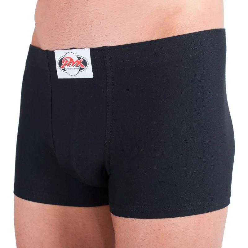 Styx Pánské boxerky klasická guma černé (Q660) S
