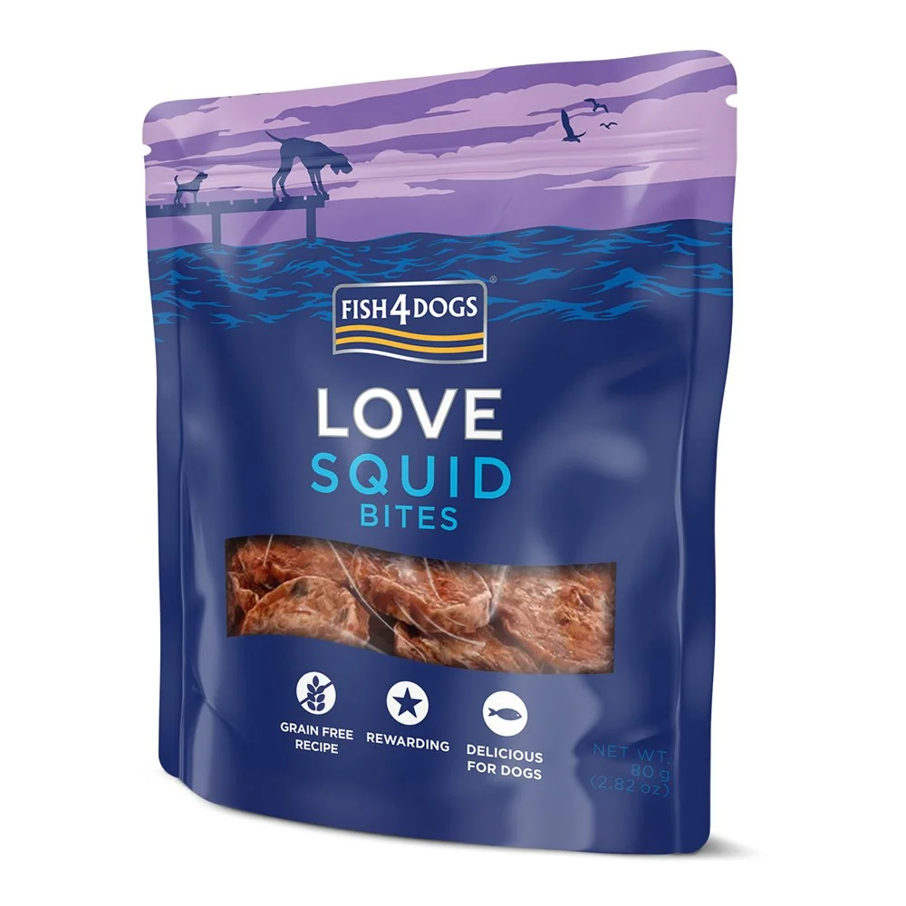 Fish4Dogs Pamlsky pro psy LOVE oliheň 80 g