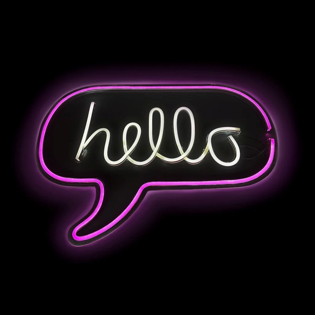 2Kids Toys LED NEON LIGHT lampička hello