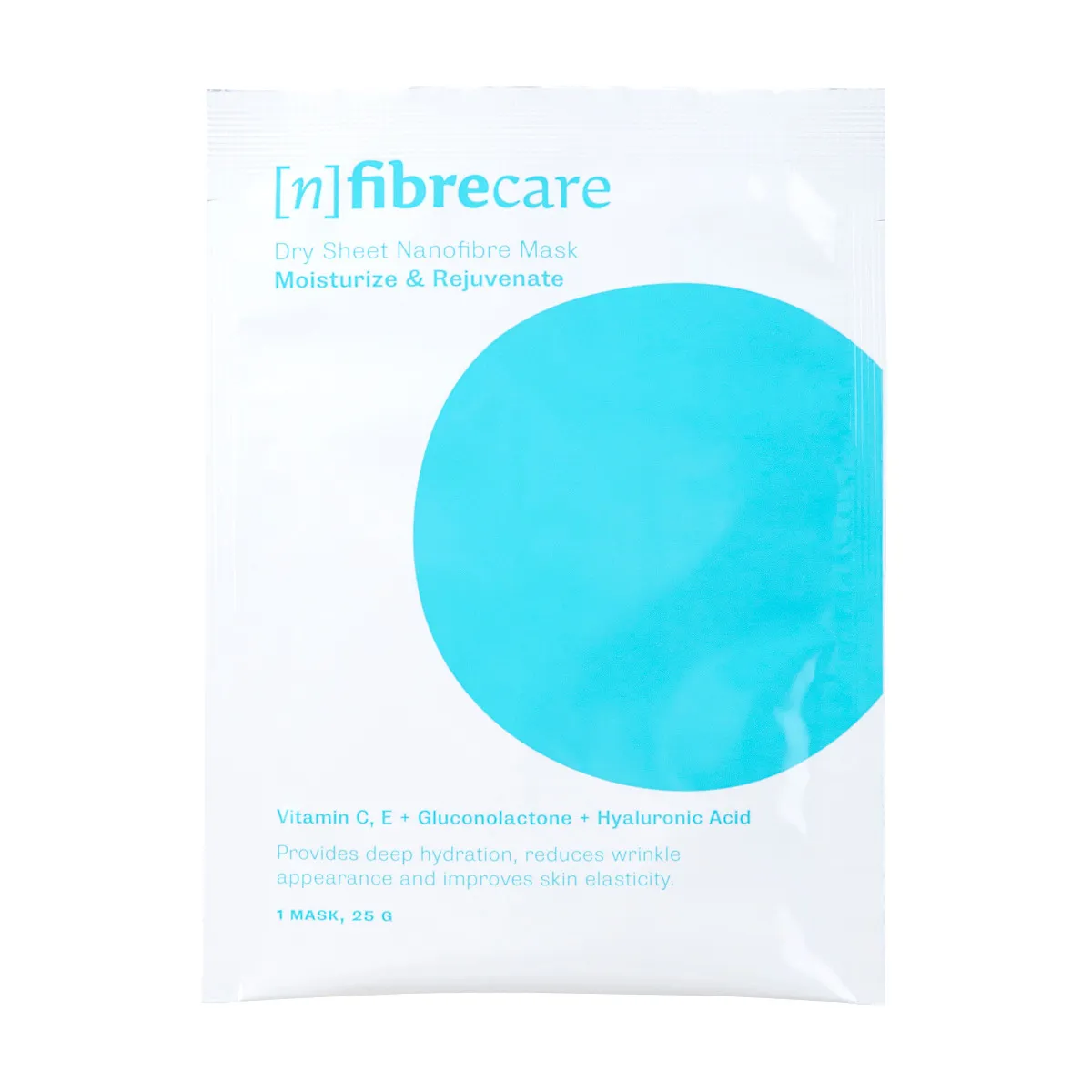 (n)fibrecare M2 Suchá pleťová maska hydratační a omlazující 1 ks
