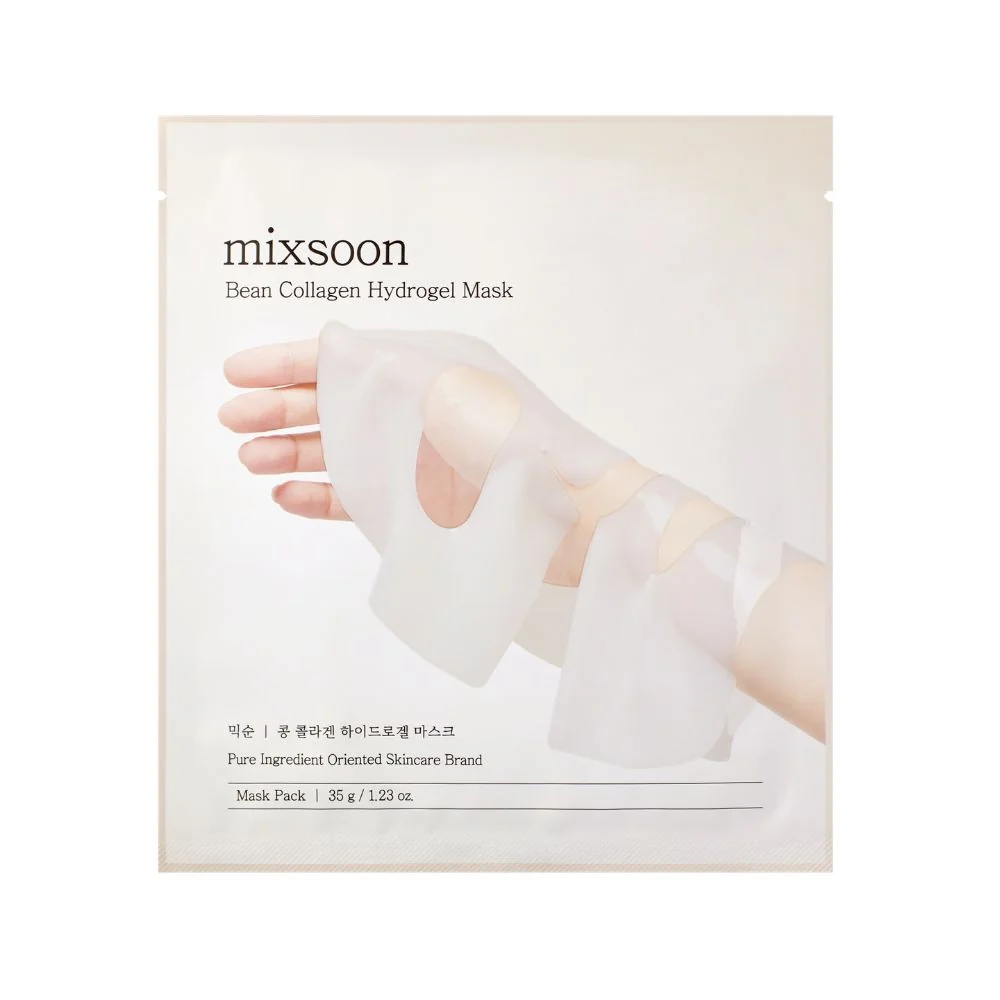 Mixsoon Bean Collagen Hydrogel Mask hydrogelová plátýnková maska 5x35 g