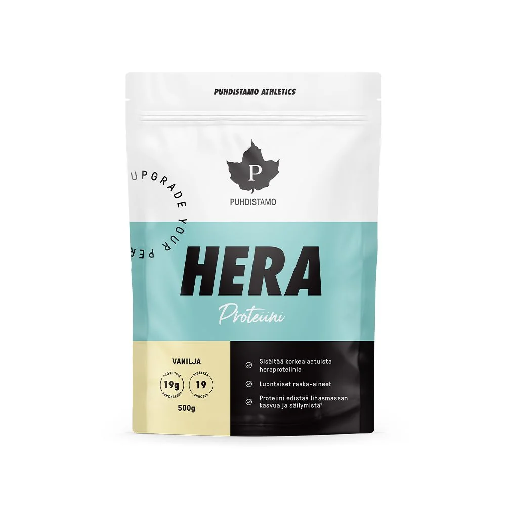 Puhdistamo HERA Protein (Whey Protein) vanilka 500 g