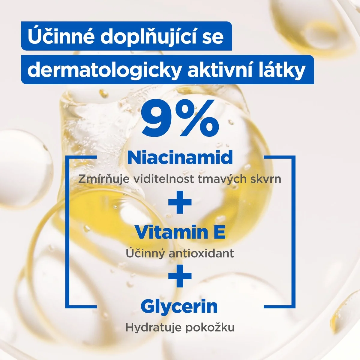 Mixa Niacinamide Bright Krém proti tmavým skvrnám SPF50 50 ml