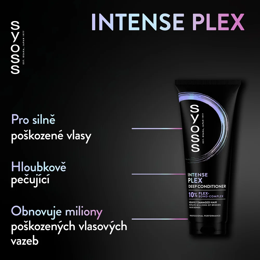Syoss Intense Plex kondicionér pro silně poškozené vlasy 250 ml