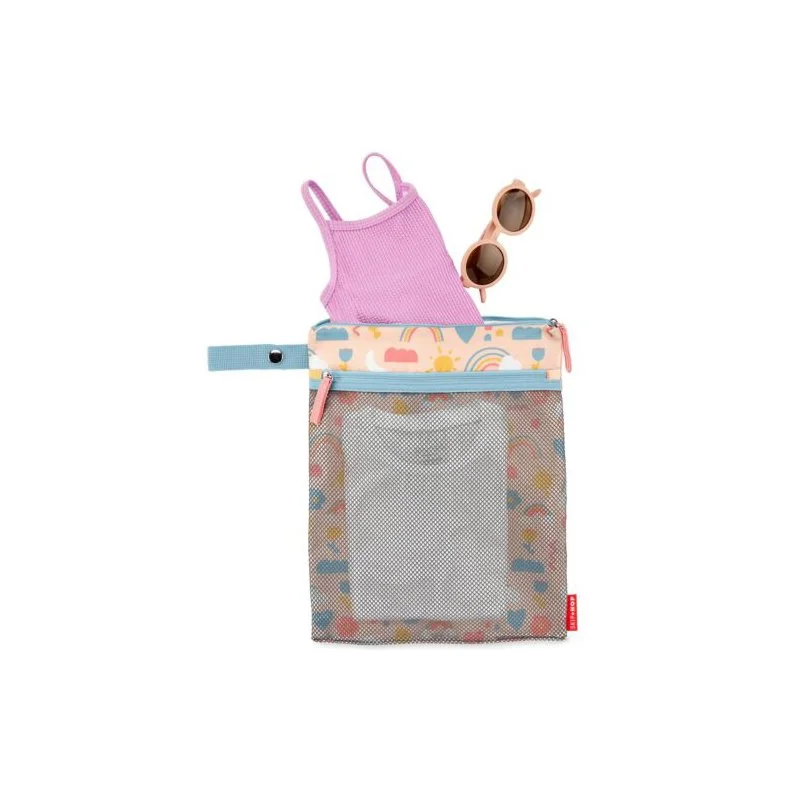 SKIP HOP Spark Style Sáček nepromokavý Rainbow 30 x 38 cm