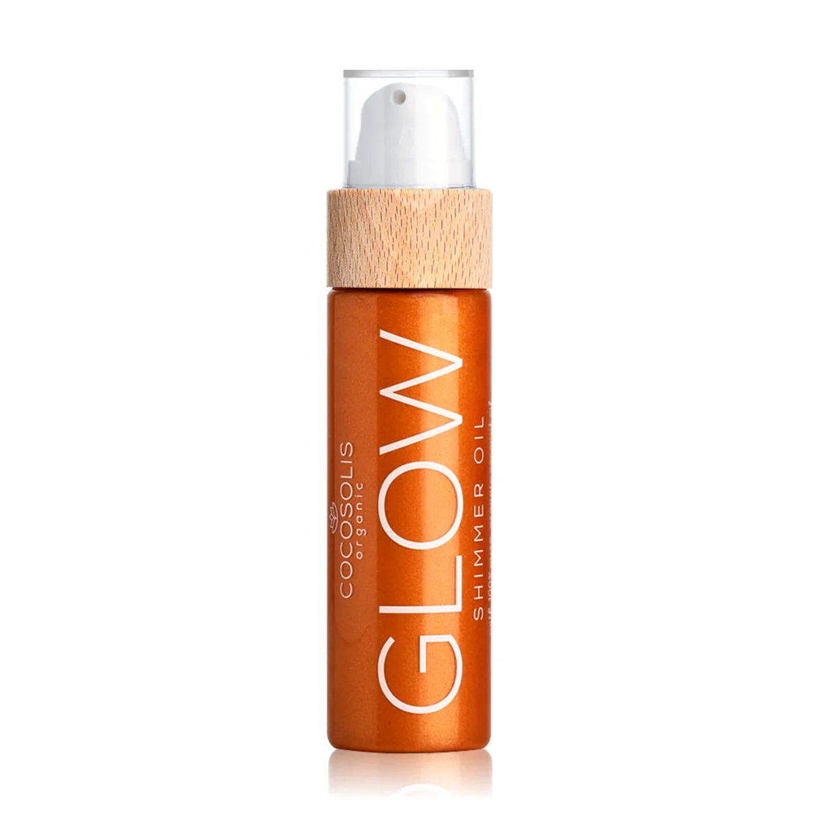 COCOSOLIS Shimmer Glow tělový olej se třpytkami 110 ml