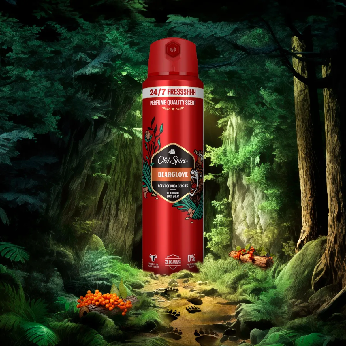 Old Spice Bearglove Pánský deodorant ve spreji 200 ml