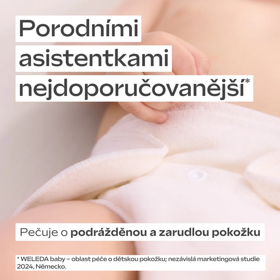 Weleda Baby Měsíčkový krém na zadeček 30 ml