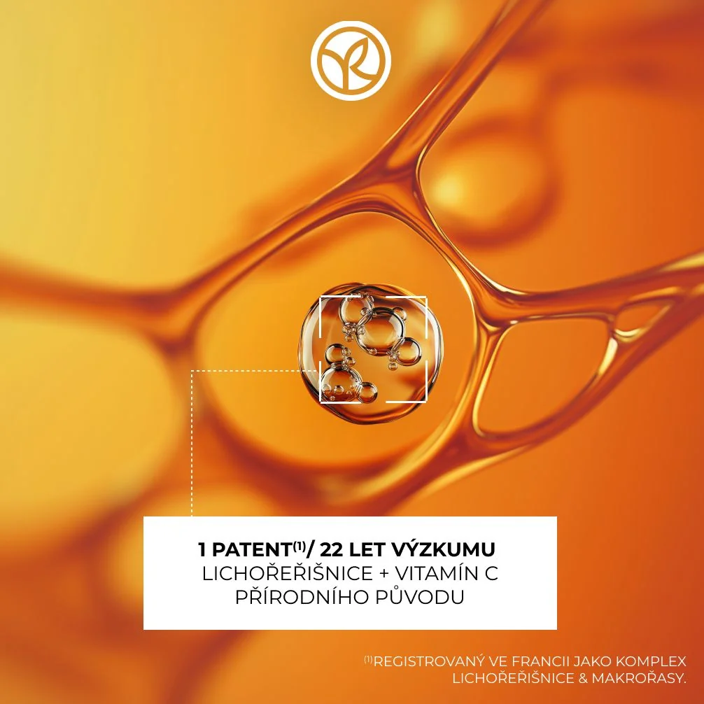 Yves Rocher Glow Energie Rozjasňující krém na vypnutí pleti 50 ml