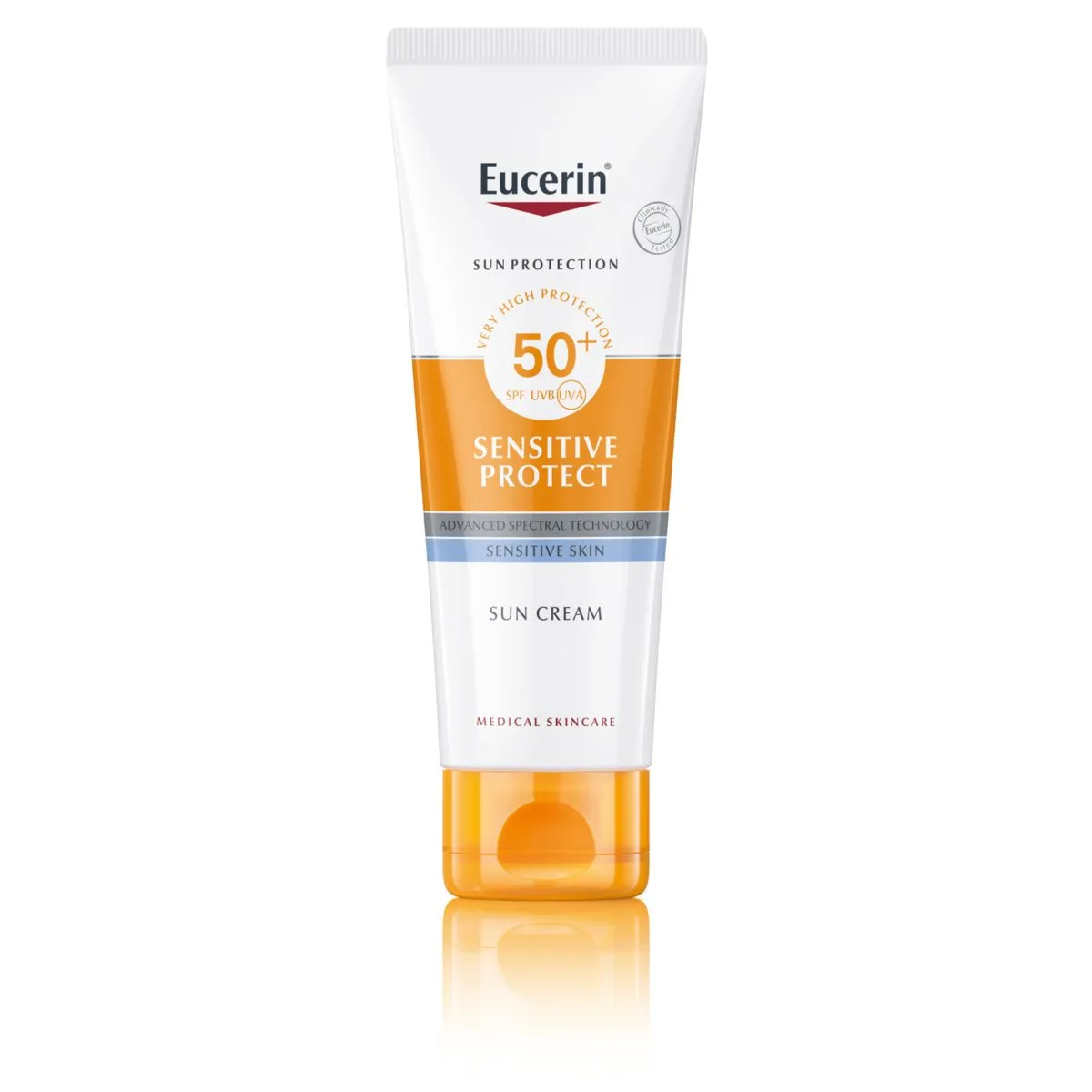 Eucerin SUN Sensitive Protect SPF50+ vysoce ochranný krém na obličej 50 ml