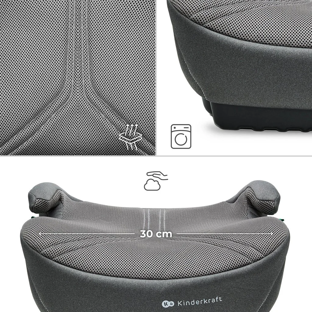 Kinderkraft Podsedák I-Boost 2 Pro (125–150 cm) Grey
