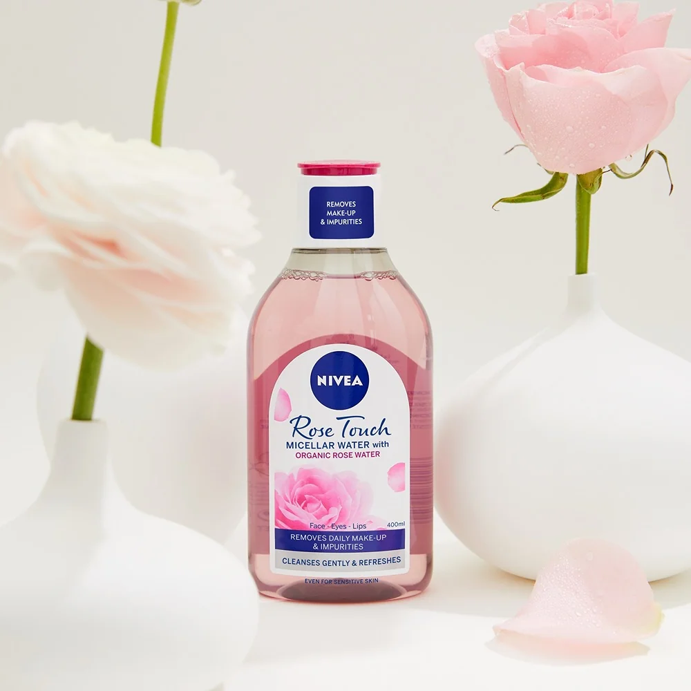 Nivea Rose Touch micelární voda 400 ml