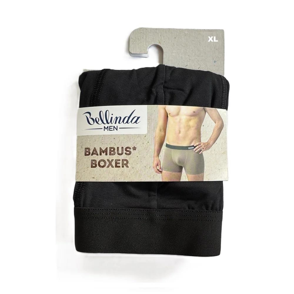 Bellinda Pánské bambusové boxerky vel. XL 1 ks černé