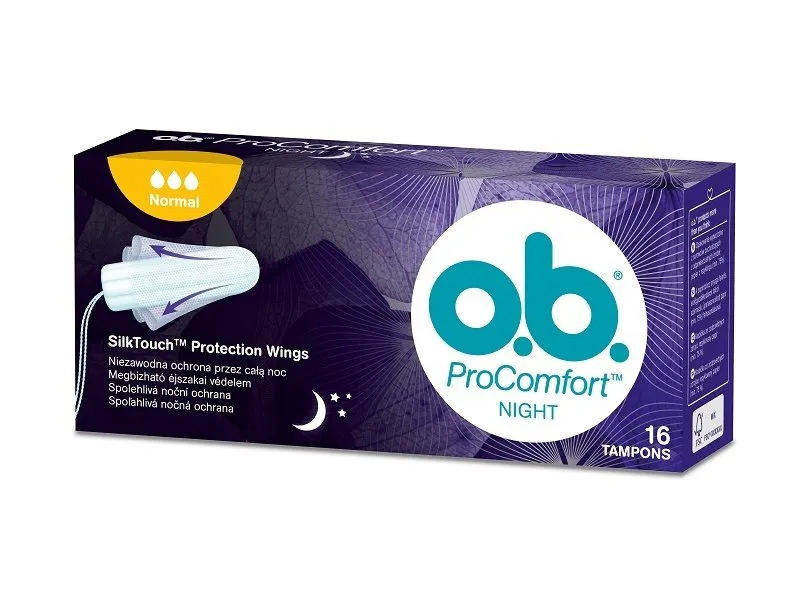 o.b. ProComfort Night Normal tampony 16 ks