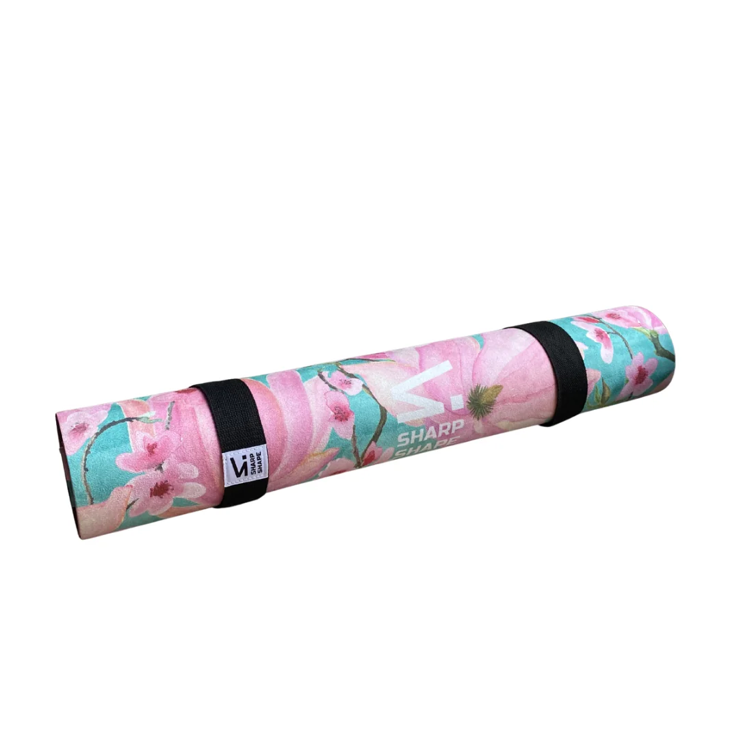 SharpShape Podložka na jógu ECO mat Bloom