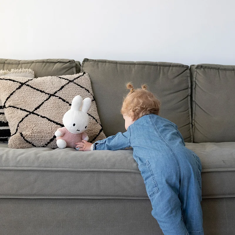 Little Dutch Králíček Miffy Fluffy Pink 25 cm