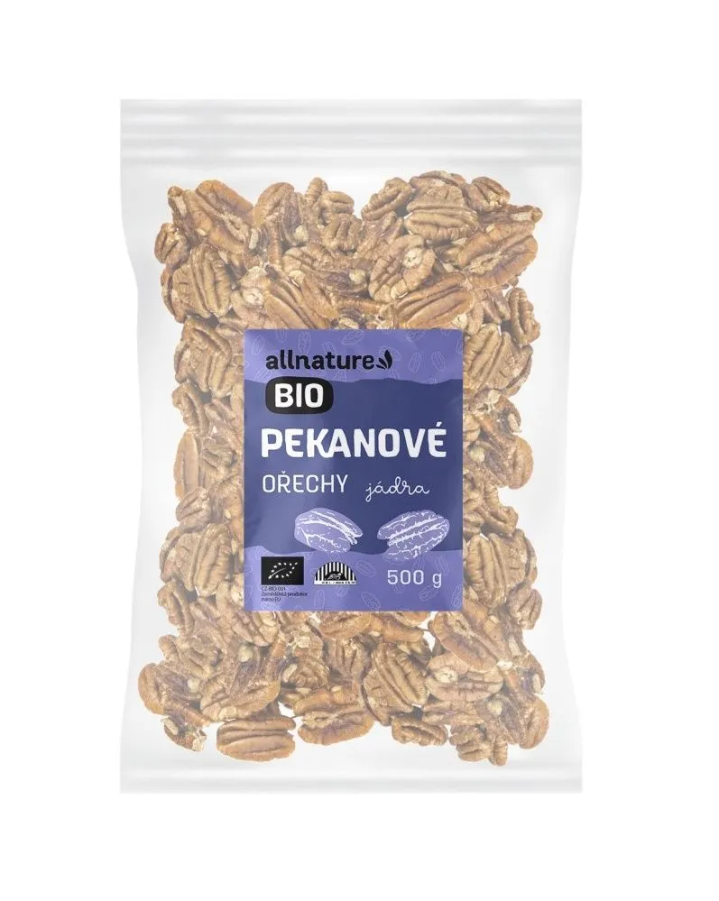 Allnature Pekanové ořechy BIO 500 g