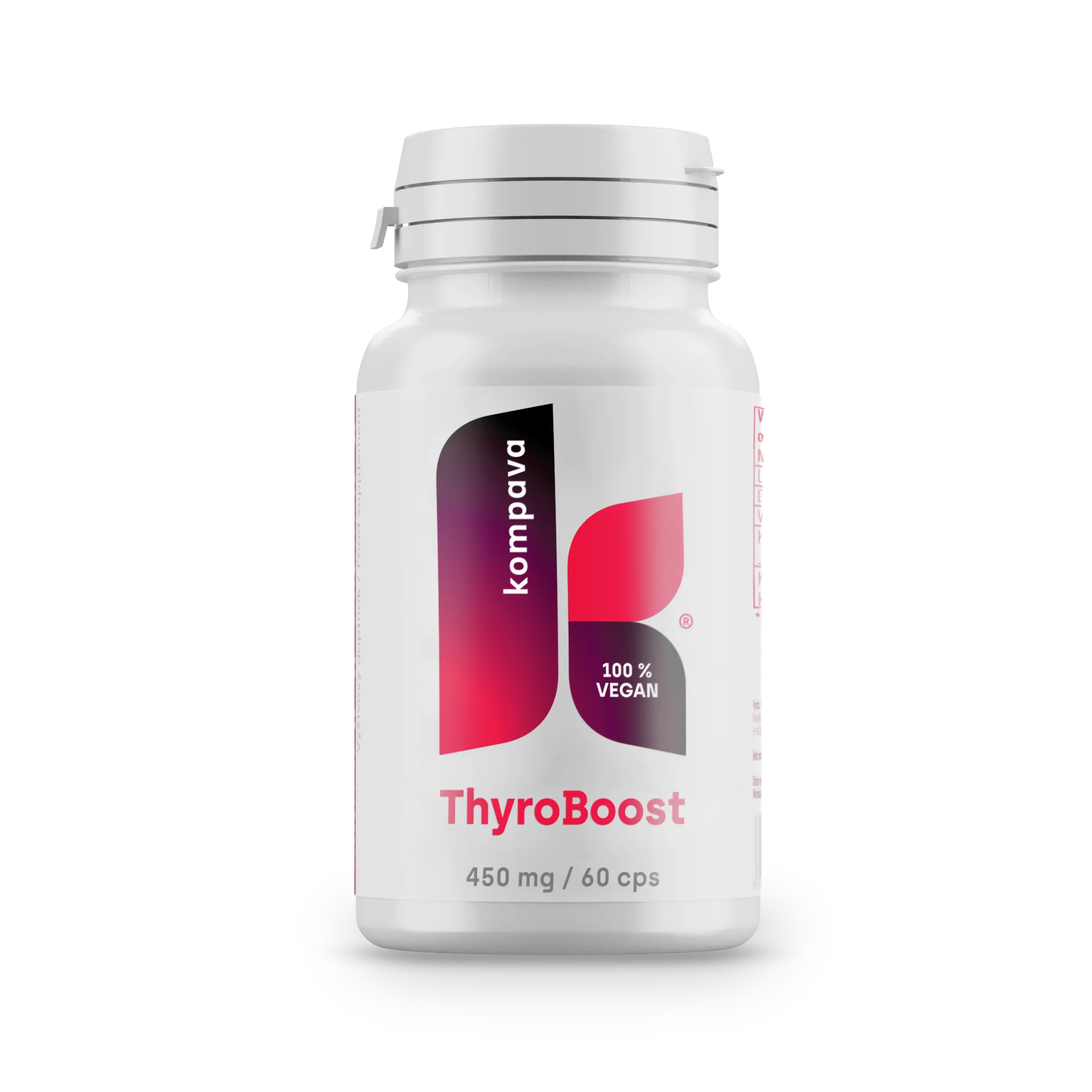 KOMPAVA ThyroBoost 450 mg/60 kps