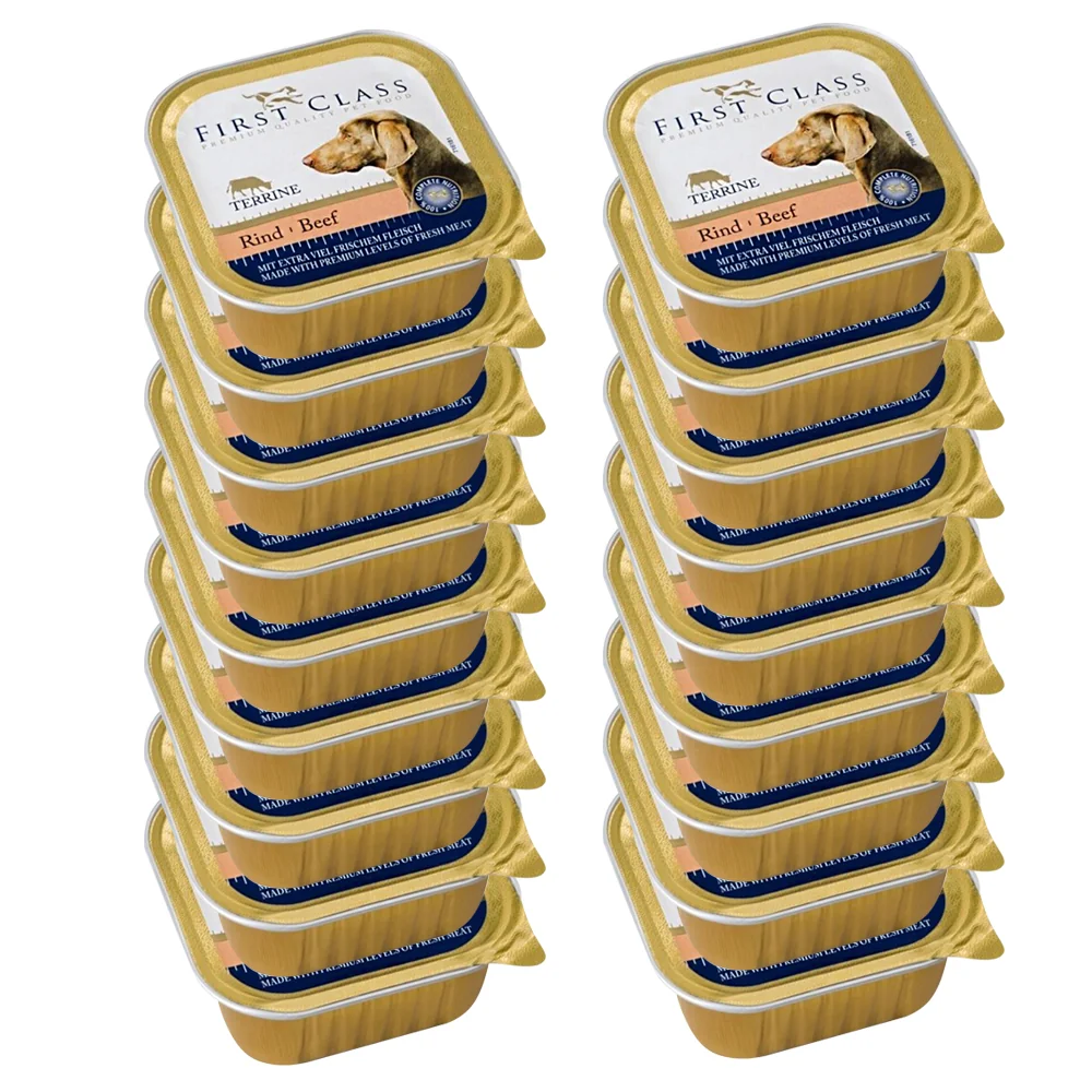 Akinu FIRST CLASS Hovězí paštika pro psy 18 x 300 g