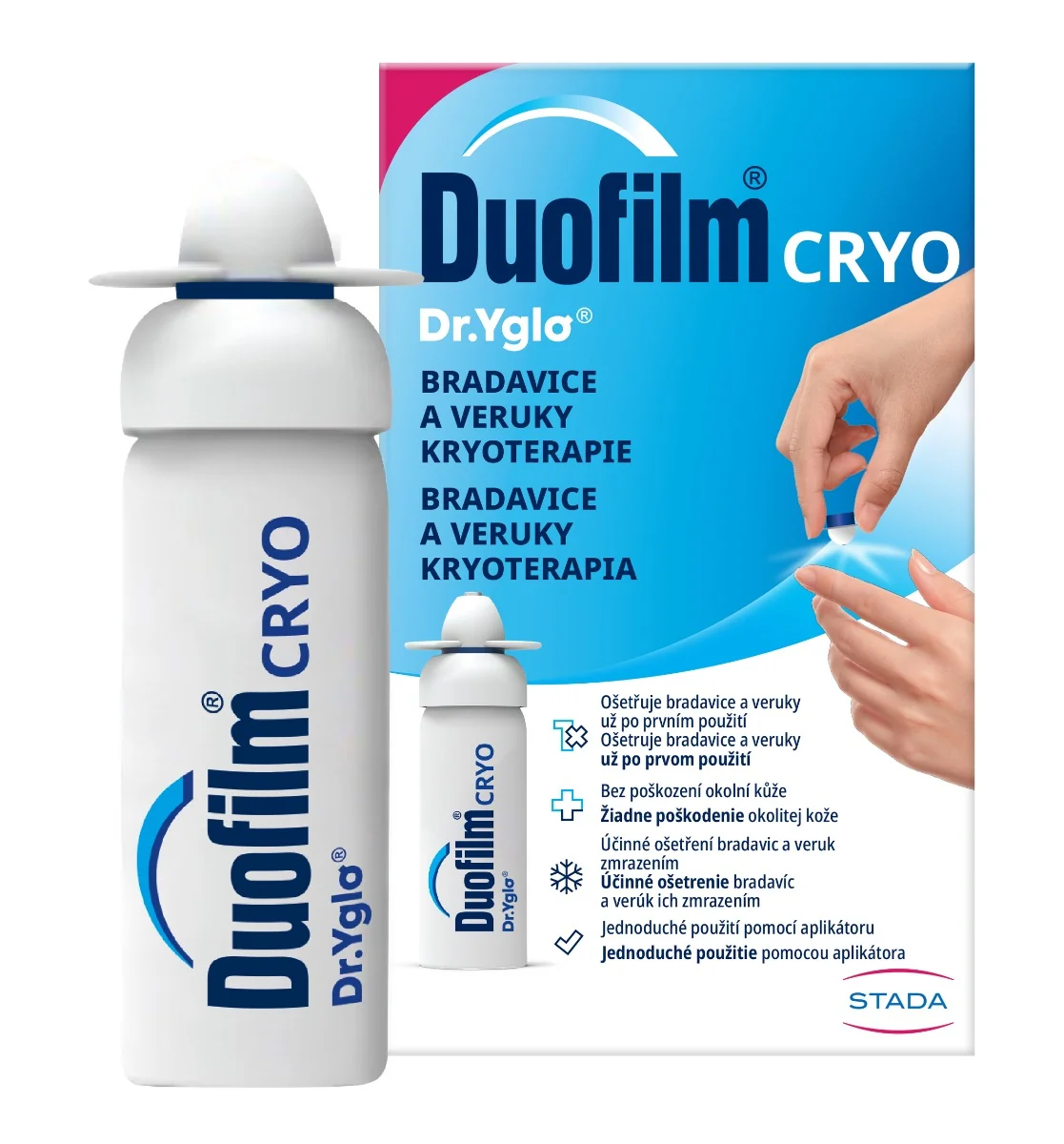 Duofilm Cryo Dr. Yglo sprej na odstranění bradavic 50 ml