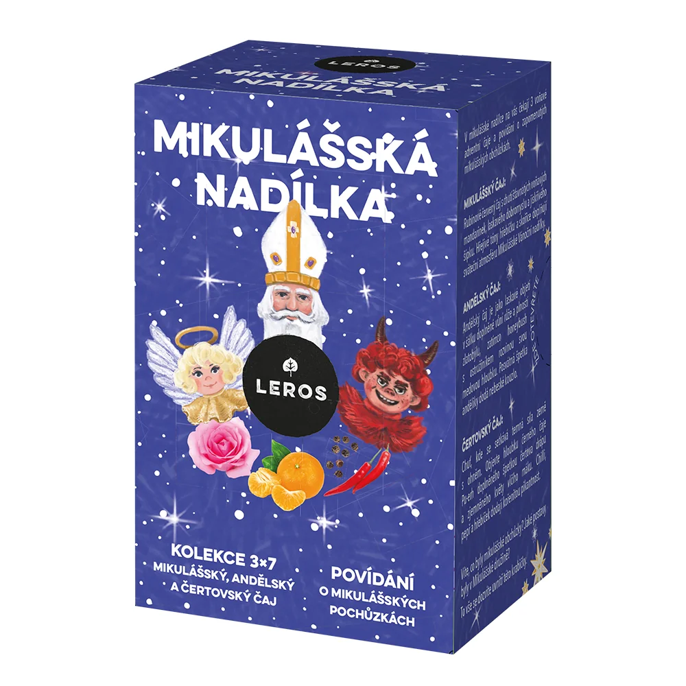 Leros Mikulášská nadílka kolekce čajů 3x7 sáčků