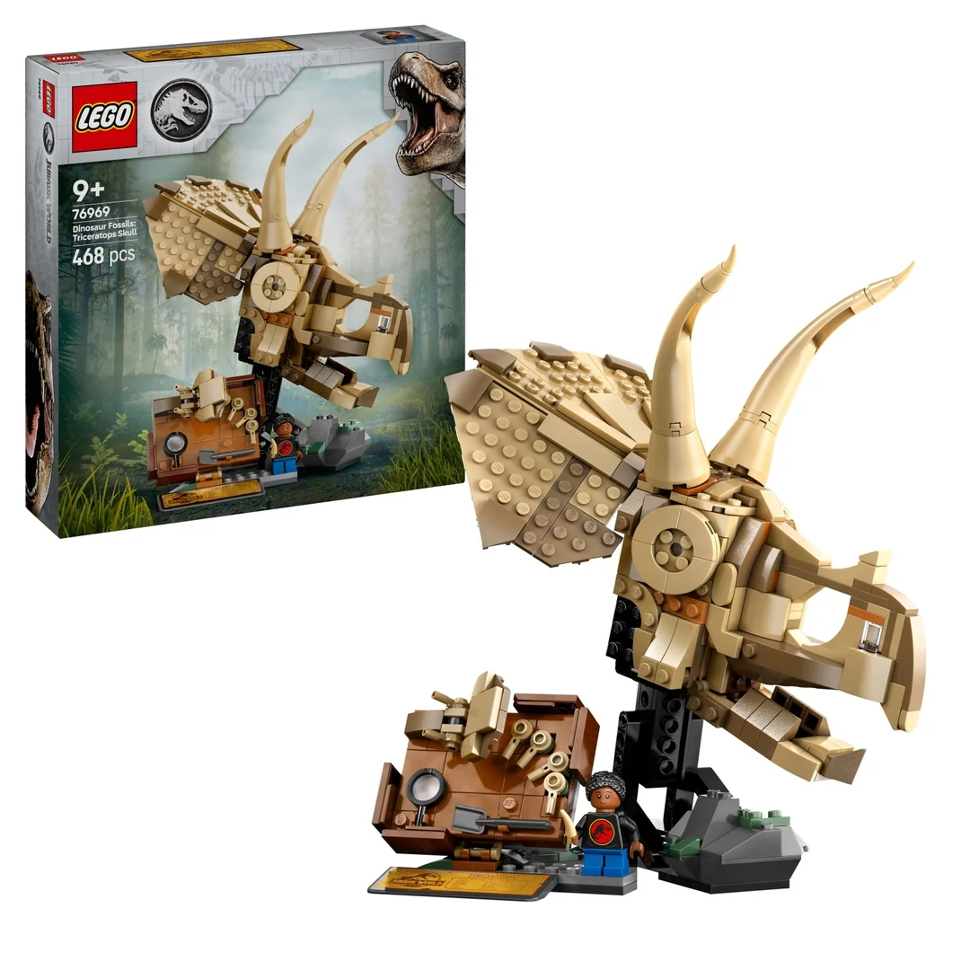 LEGO® Jurassic World™ 76969 Dinosauří fosilie: Lebka triceratopse