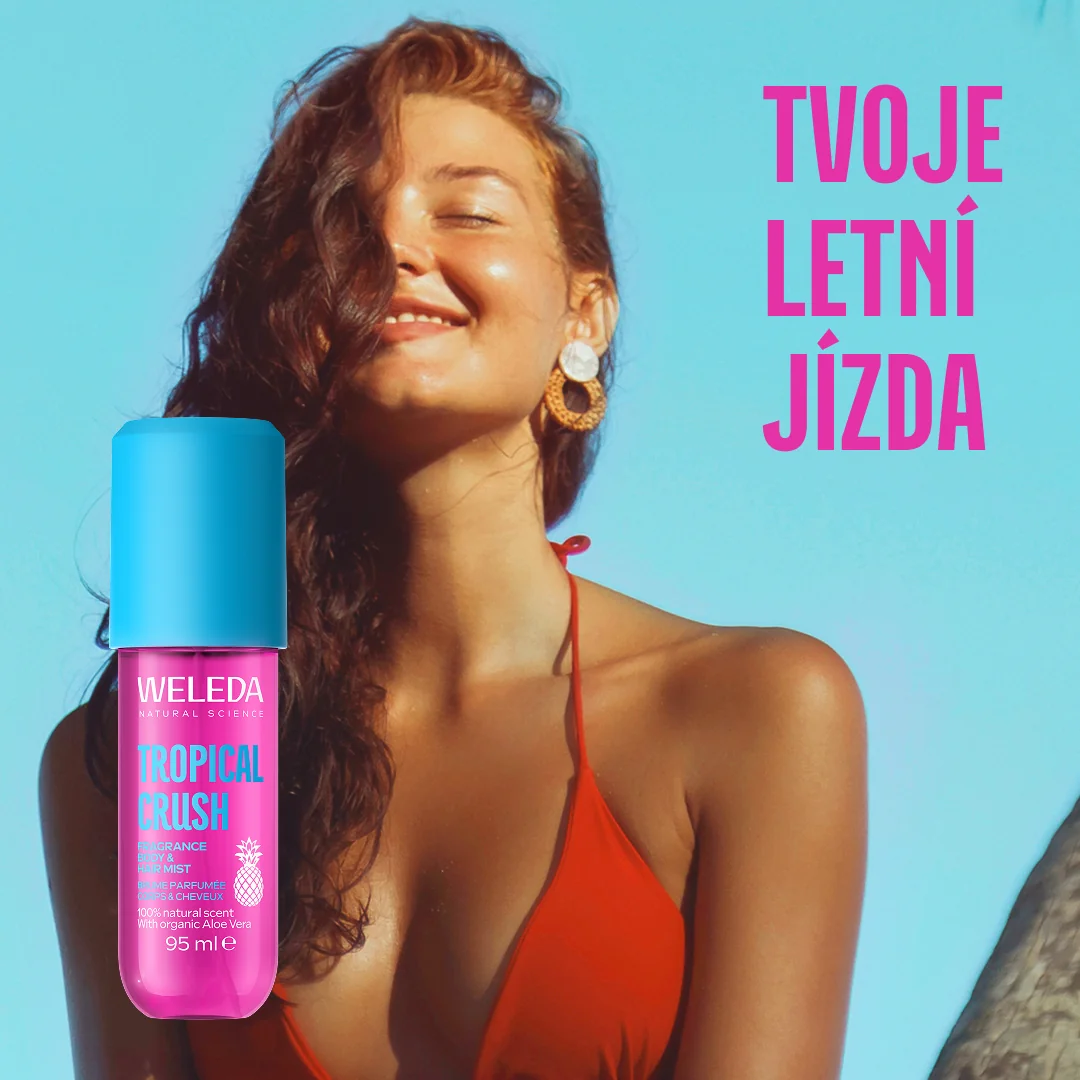 Weleda Tropical Crush Body&Hair Mist tělová mlha 95 ml