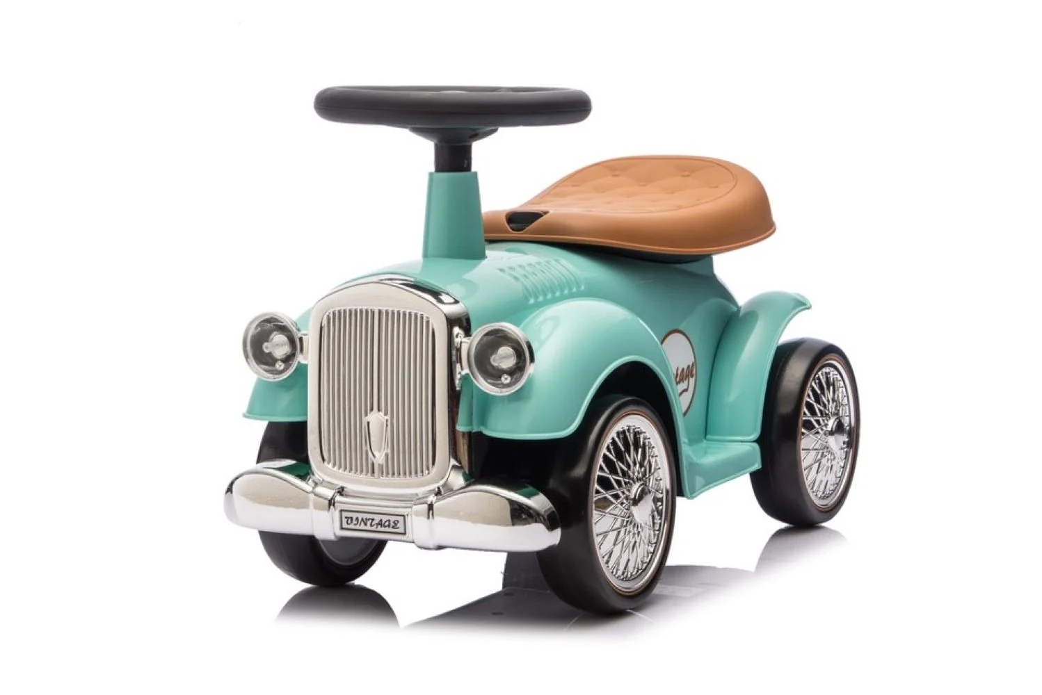 TULIMI Dětské odrážedlo Retro s úložným prostorem - mátové