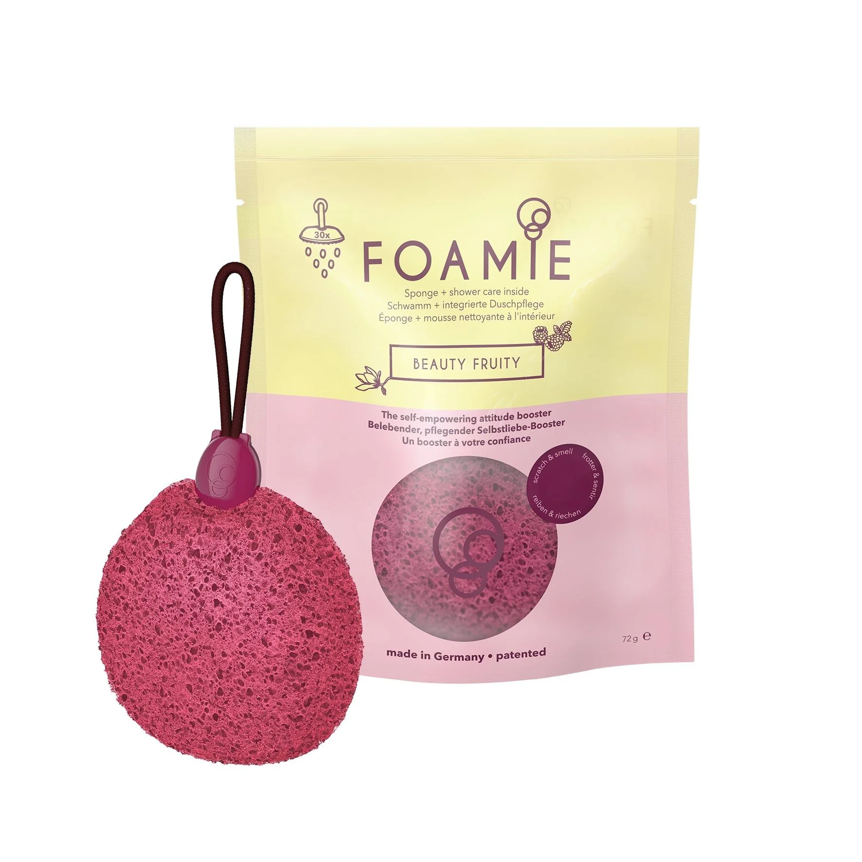 Foamie Beauty Fruity houba do sprchy 1 ks