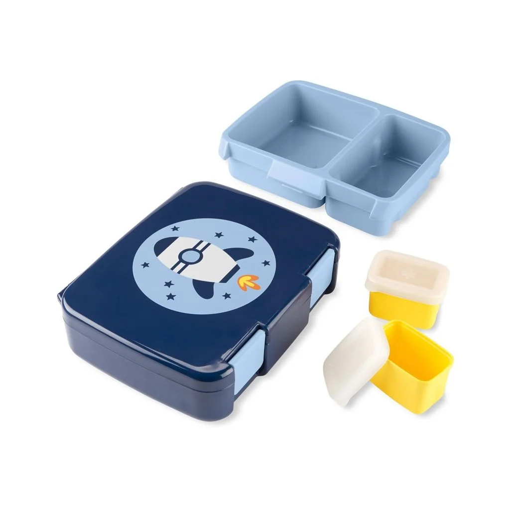SKIP HOP Spark Style Krabička na oběd Bento Raketa 3r+