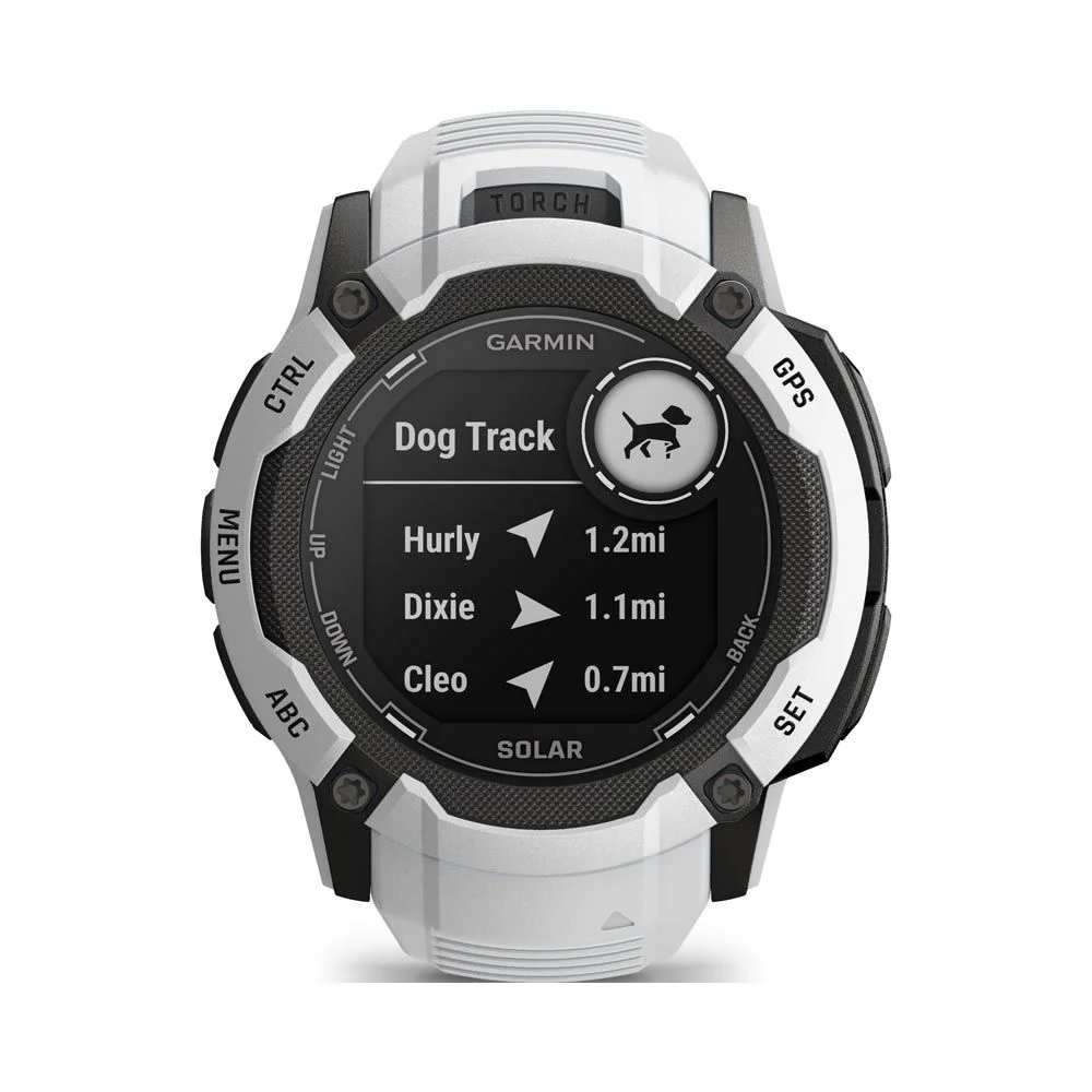 Garmin Instinct 2X Solar chytré hodinky Whitestone